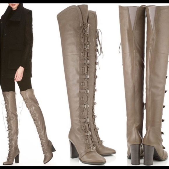 Jimmy Choo Over Knee High Boots - Picture 3 of 3